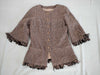 (10462_0116) CHANEL CHANEL Pink Beige Jacket CC Button 34 Jacket