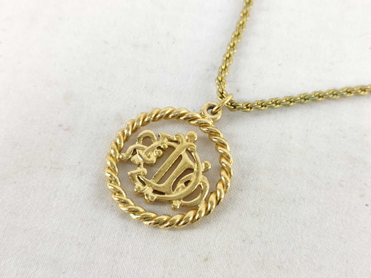 (10461_0366) Dior Dior Necklace Logo Necklace