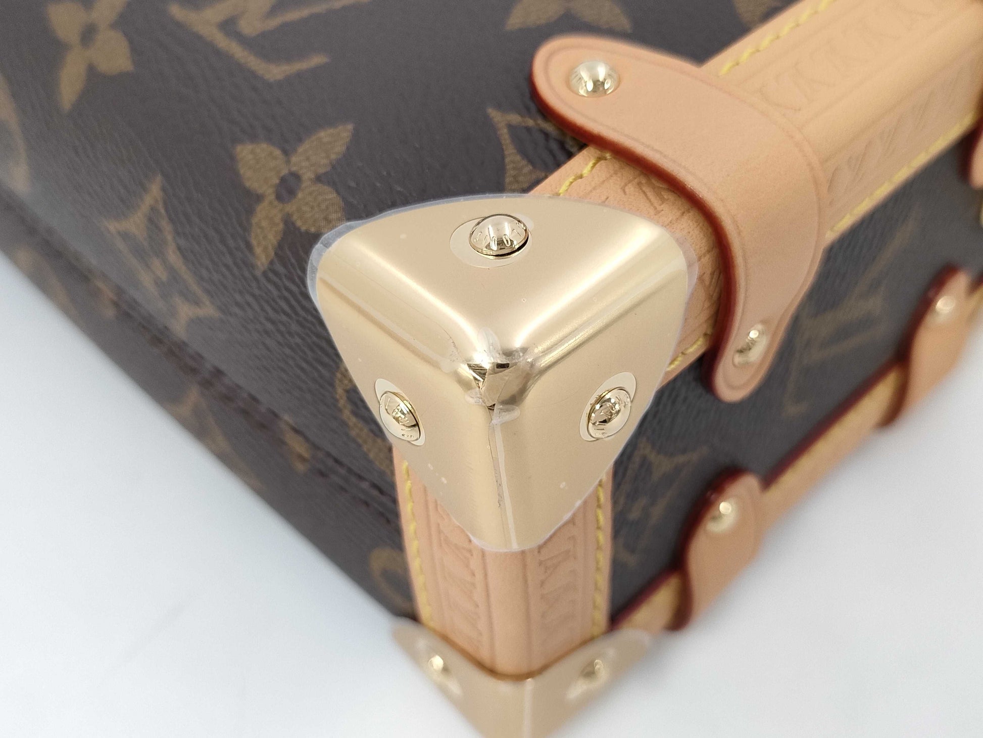 LOUIS VUITTON Side Trunk PM M46815 Current Model with Protective Seal Shoulder Bag