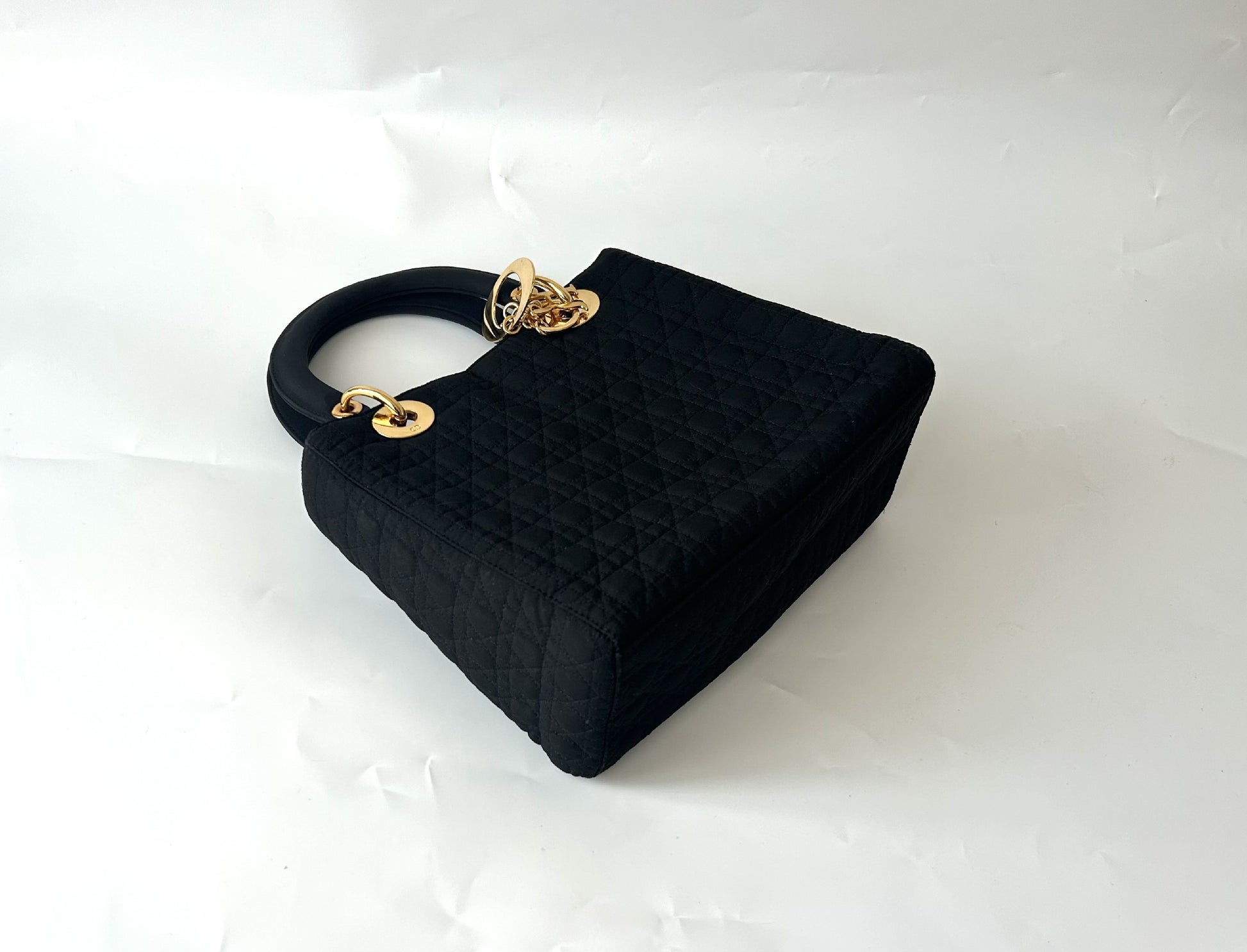 (10460_0334) Dior Cannage Nylon Bag