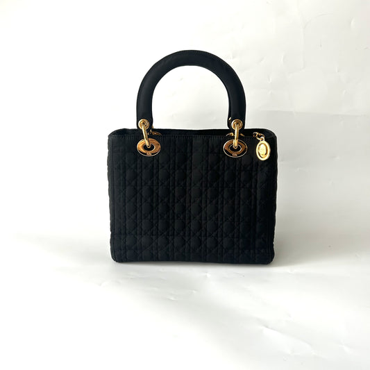 (10460_0334) Dior Cannage Nylon Bag