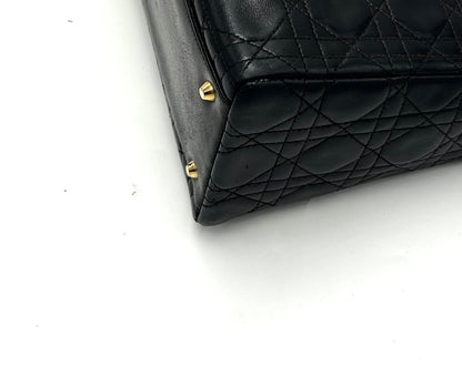 (10460_0343) Dior Canage Leather 2-Way Bag