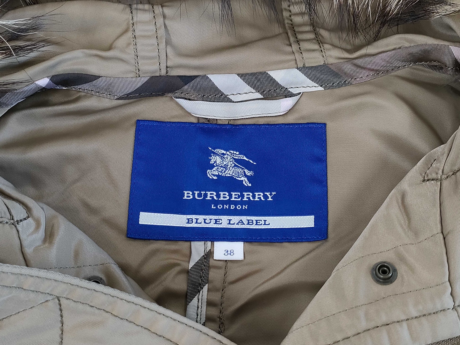 (10462_0197)▼BURBERRY Burberry Blue Label Coat 38 Coat