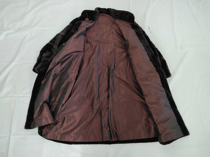 (10462_0267)▼EMBA Emba Shared Mink Long Coat Coat