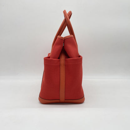 HERMES Garden Pocket X Engraved Handbag