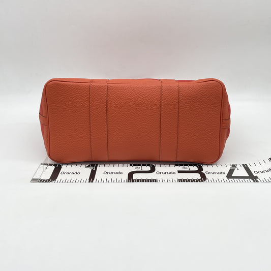 HERMES Garden Pocket X Engraved Handbag