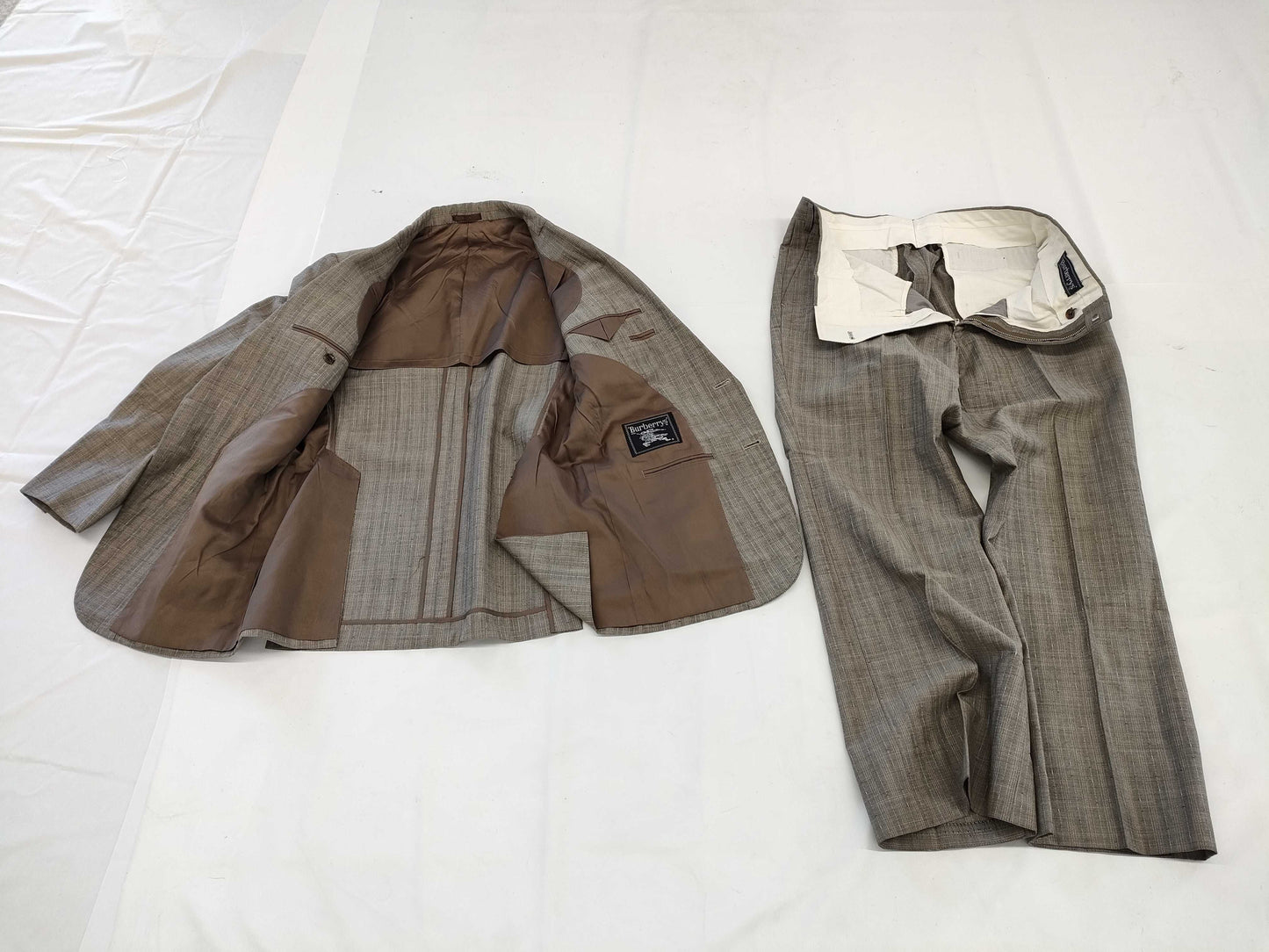 (10462_0229) BURBERRY Burberry Suit Set Jacket Mohair Premium Fabric Business Button Men's 165 C-TK83 Jacket