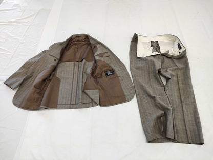 (10462_0229) BURBERRY Burberry Suit Set Jacket Mohair Premium Fabric Business Button Men's 165 C-TK83 Jacket