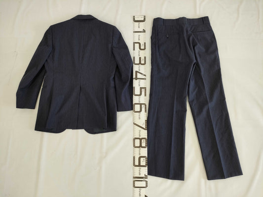 (10462_0216) BURBERRY Burberry Men's Jacket Striped Setup Suit Pants Set Wool Beauty Size 160 C-TK83 Other Apparel