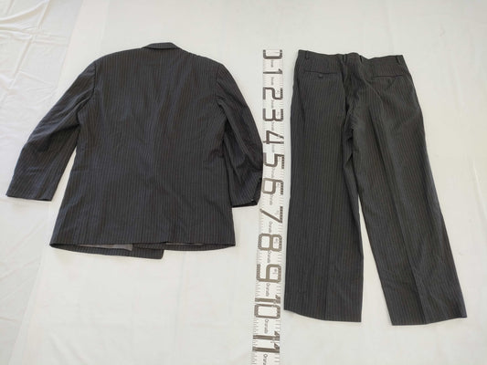 (10462_0351) Dior Christian Dior Men's Jacket Size 57 Striped Double Pants Set Jacket