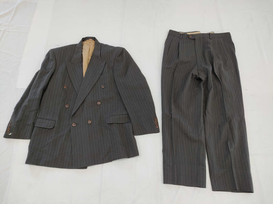 (10462_0353) Dior Christian Dior Men's Jacket Size Striped Double Pants Set Other Apparel