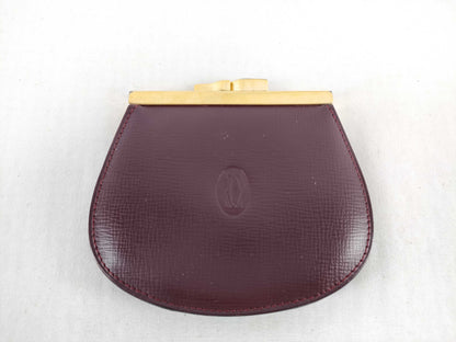 (10461_0068) Cartier Cartier Coin Case Mastline Gamaguchi Coin Case