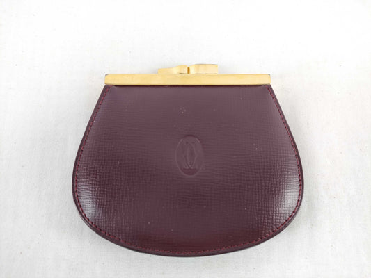 (10461_0068) Cartier Cartier Coin Case Mastline Gamaguchi Coin Case
