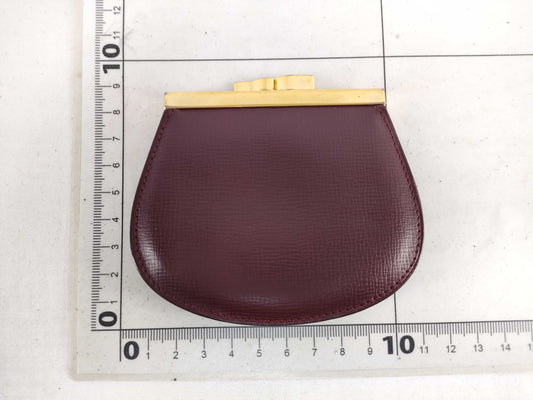 (10461_0068) Cartier Cartier Coin Case Mastline Gamaguchi Coin Case