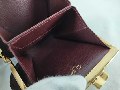 (10461_0068) Cartier Cartier Coin Case Mastline Gamaguchi Coin Case