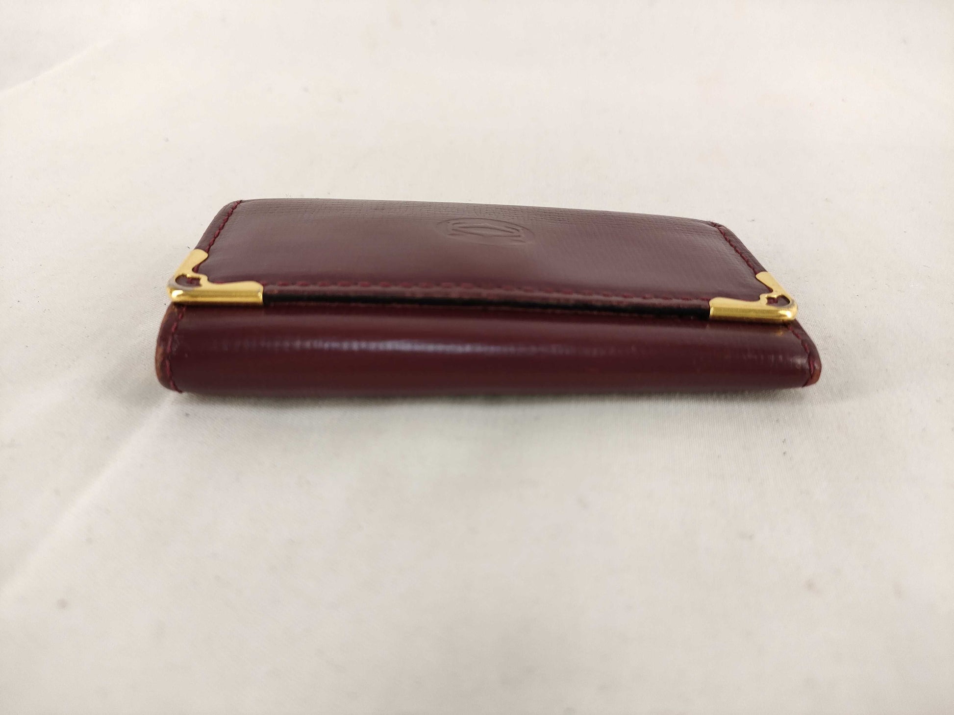 (10461_0069) Cartier CARTIER Key Case 4 Mastline Key Case Keychain