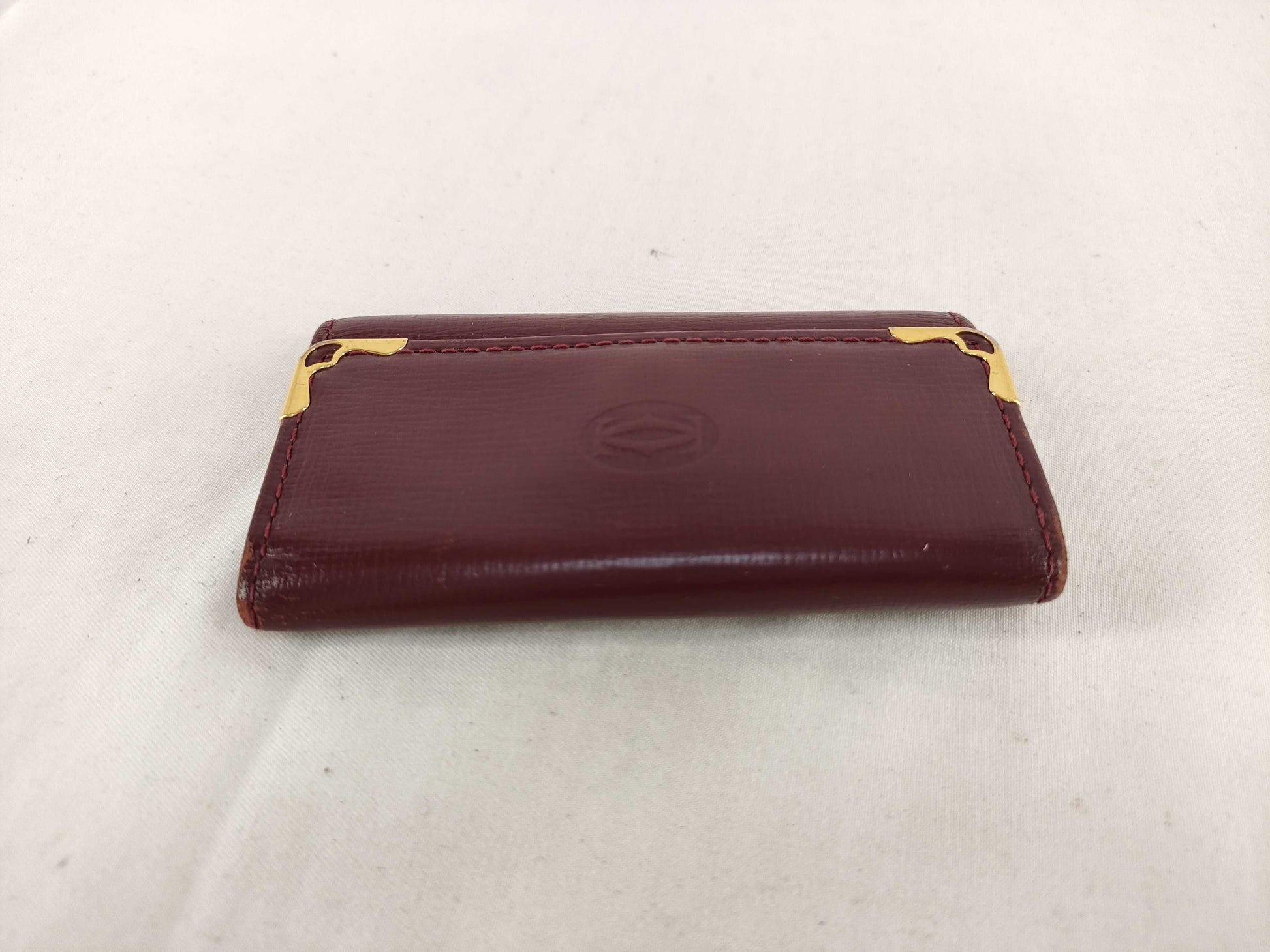 (10461_0069) Cartier CARTIER Key Case 4 Mastline Key Case Keychain