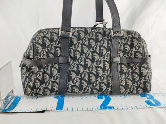 (10460_0330) Dior Trotter Dior Mini Boston Trotter Handbag D-Charm Handbag
