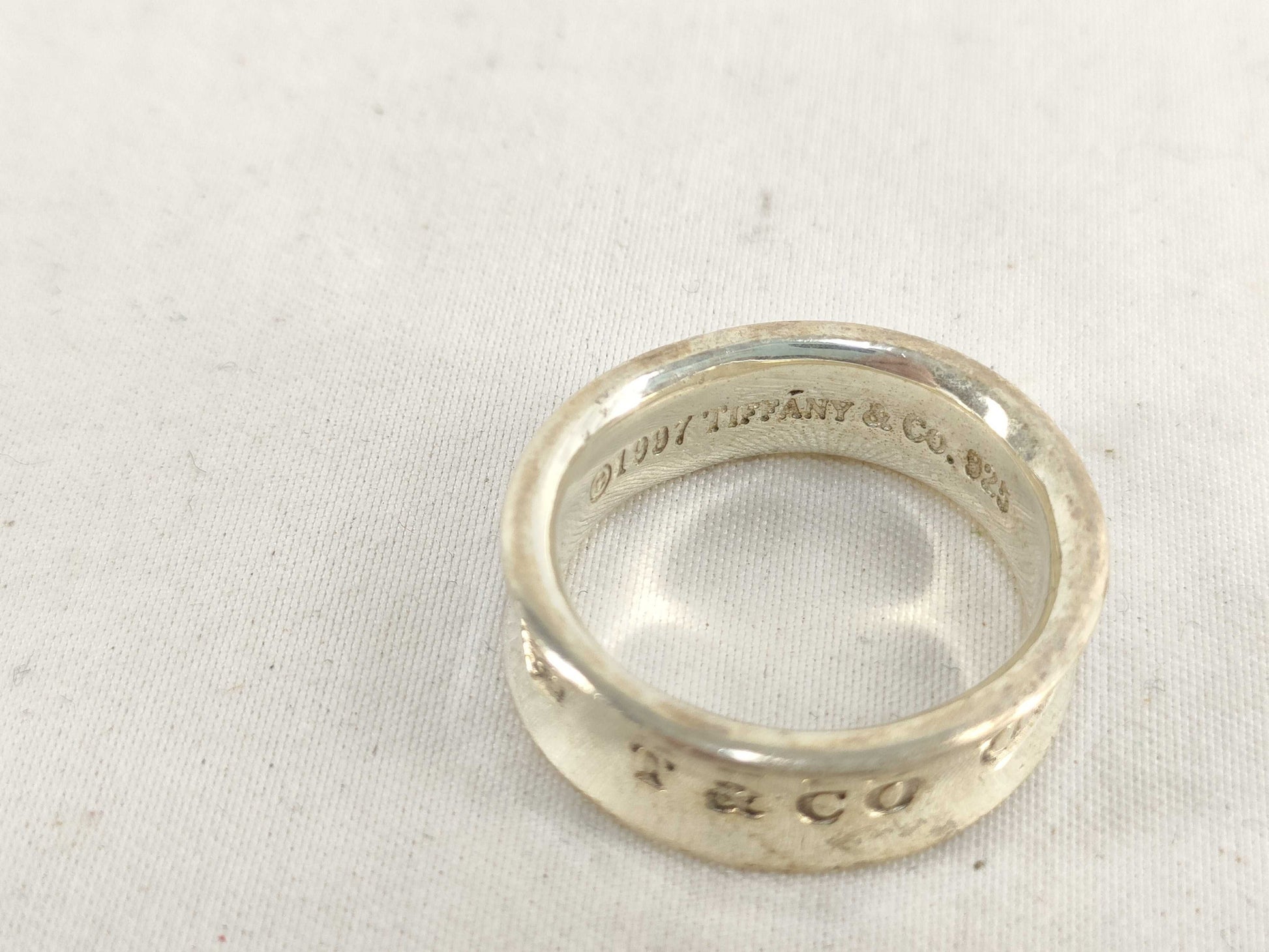 (10461_0236) Tiffany&Co. Tiffany Ring Narrow SV925 Ring