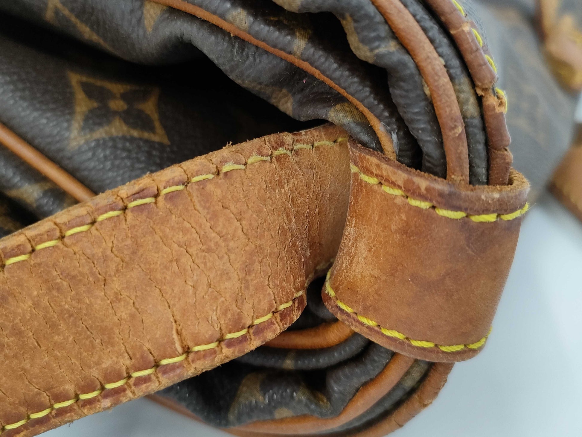 LOUIS VUITTON Monogram Saumur Shoulder Bag