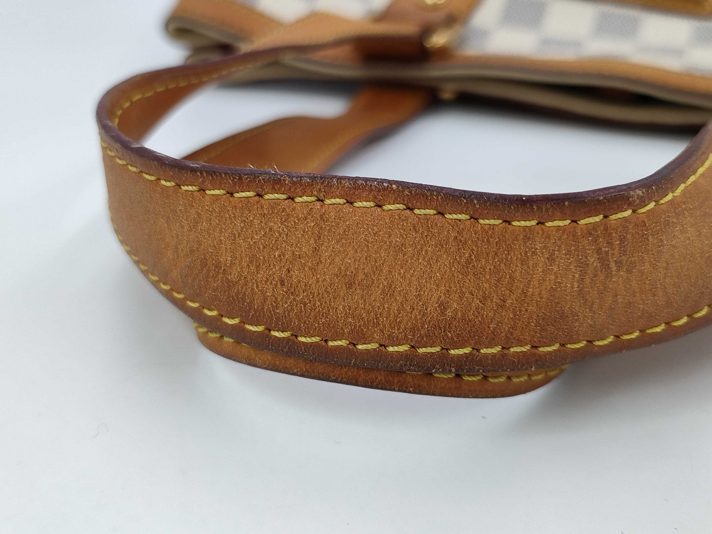 LOUIS VUITTON Damier Azur Hampstead Tote Bag