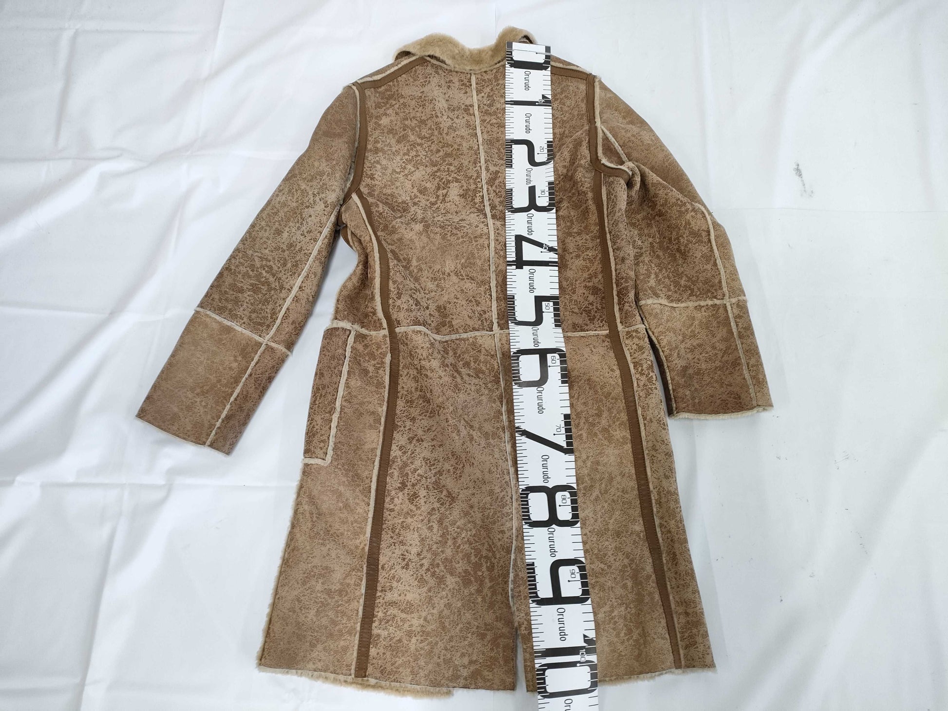 (10462_0174) DOLCE&GABBANA Fur Long Mouton Coat 48 Coat