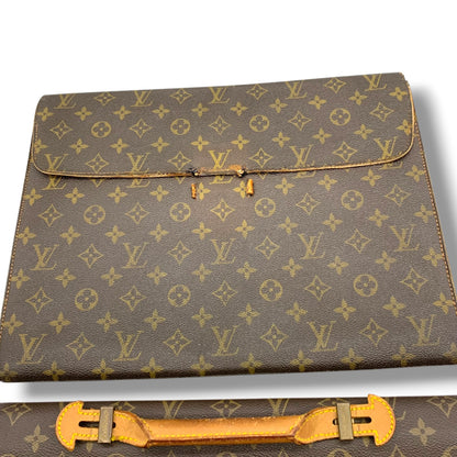(10463_0005) LOUIS VUITTON Louis Vuitton Business Bag 2-Piece Summary Set Bulk Business Bag