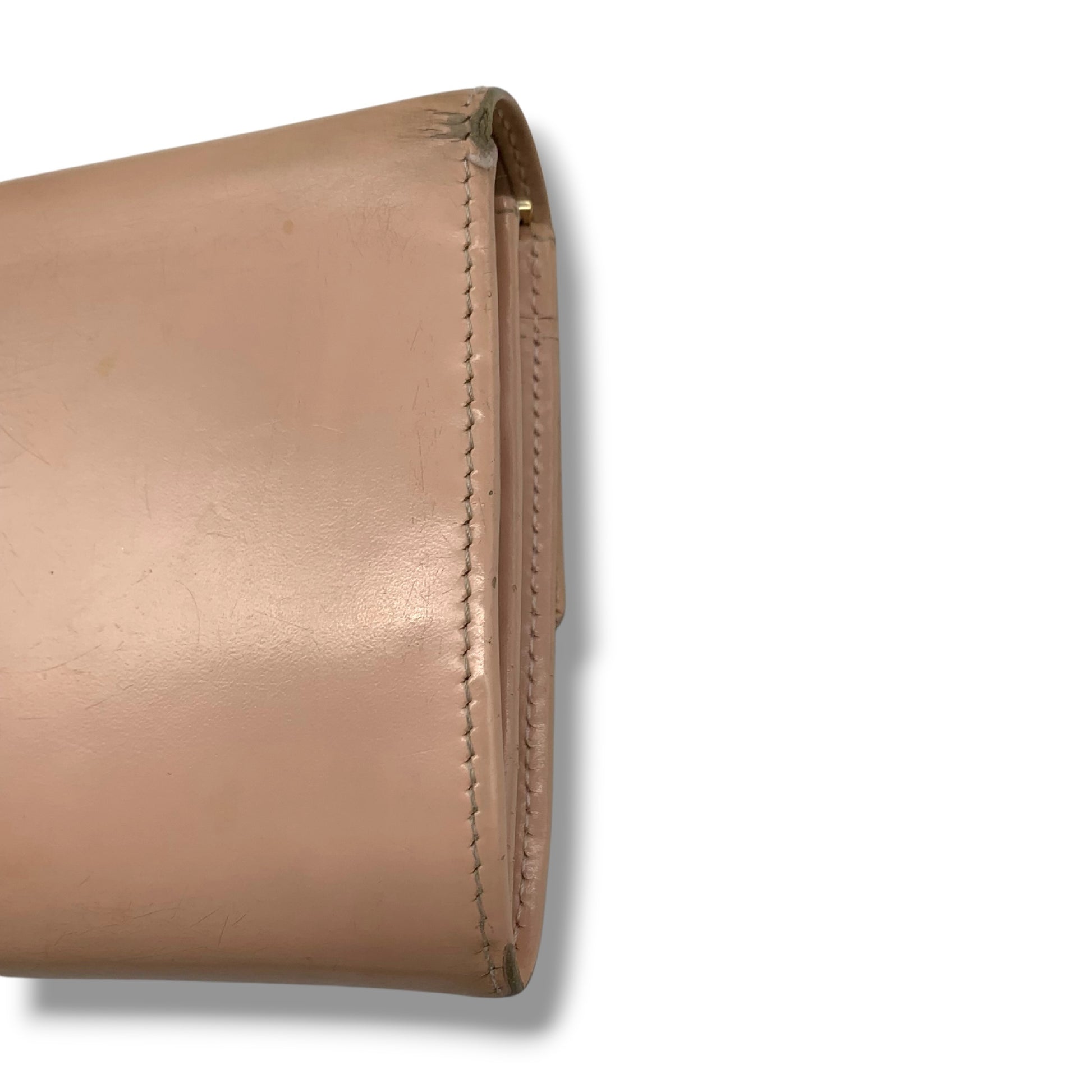 (10461_0074) Cartier Folding Long Wallet Pink Wallet