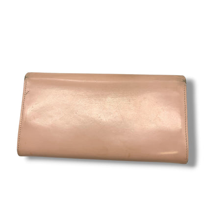 (10461_0074) Cartier Folding Long Wallet Pink Wallet