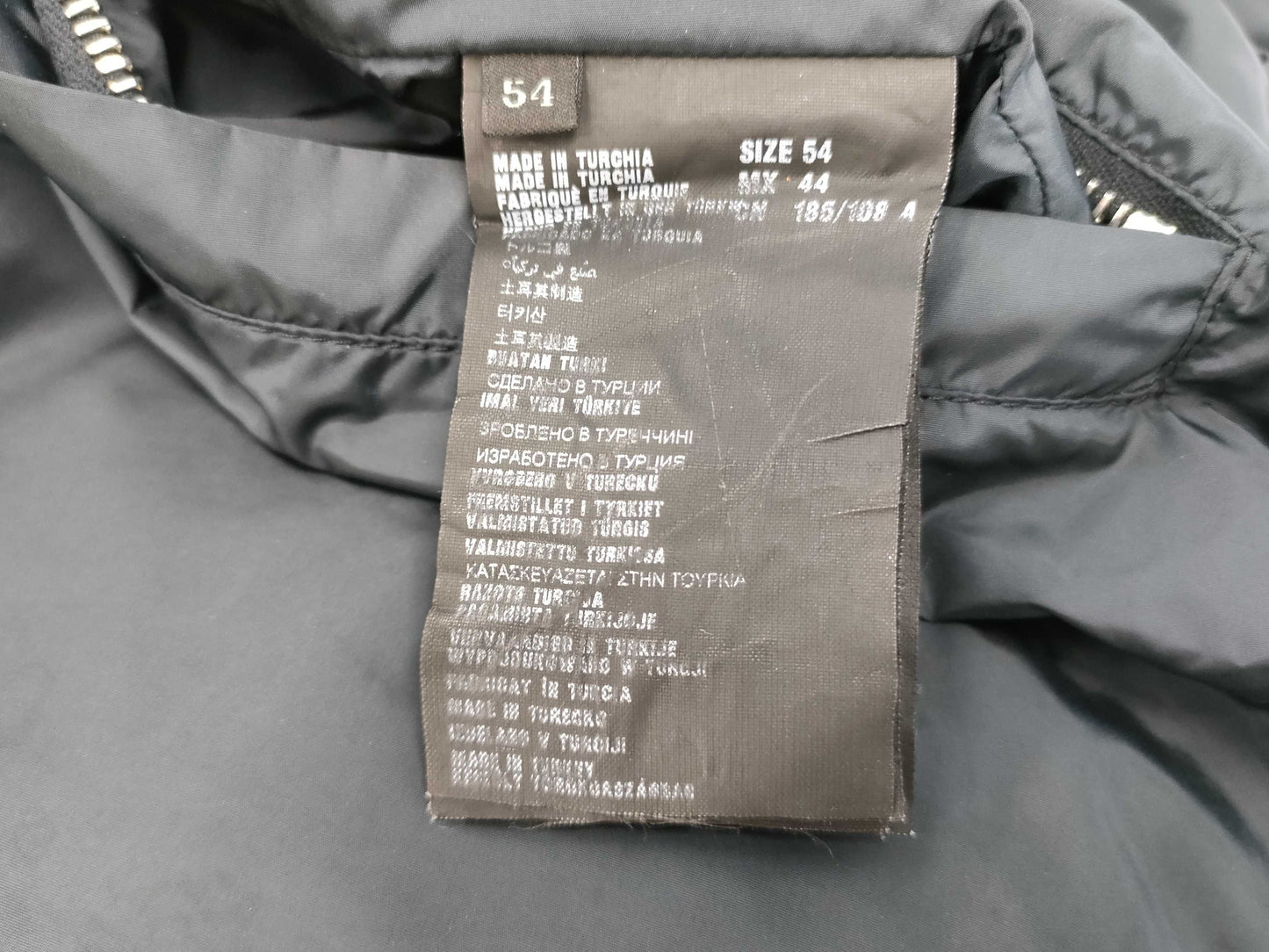 (10462_0248) PRADA PRADA Prada Reversible Jacket Nylon x Leather Size 54 Jacket