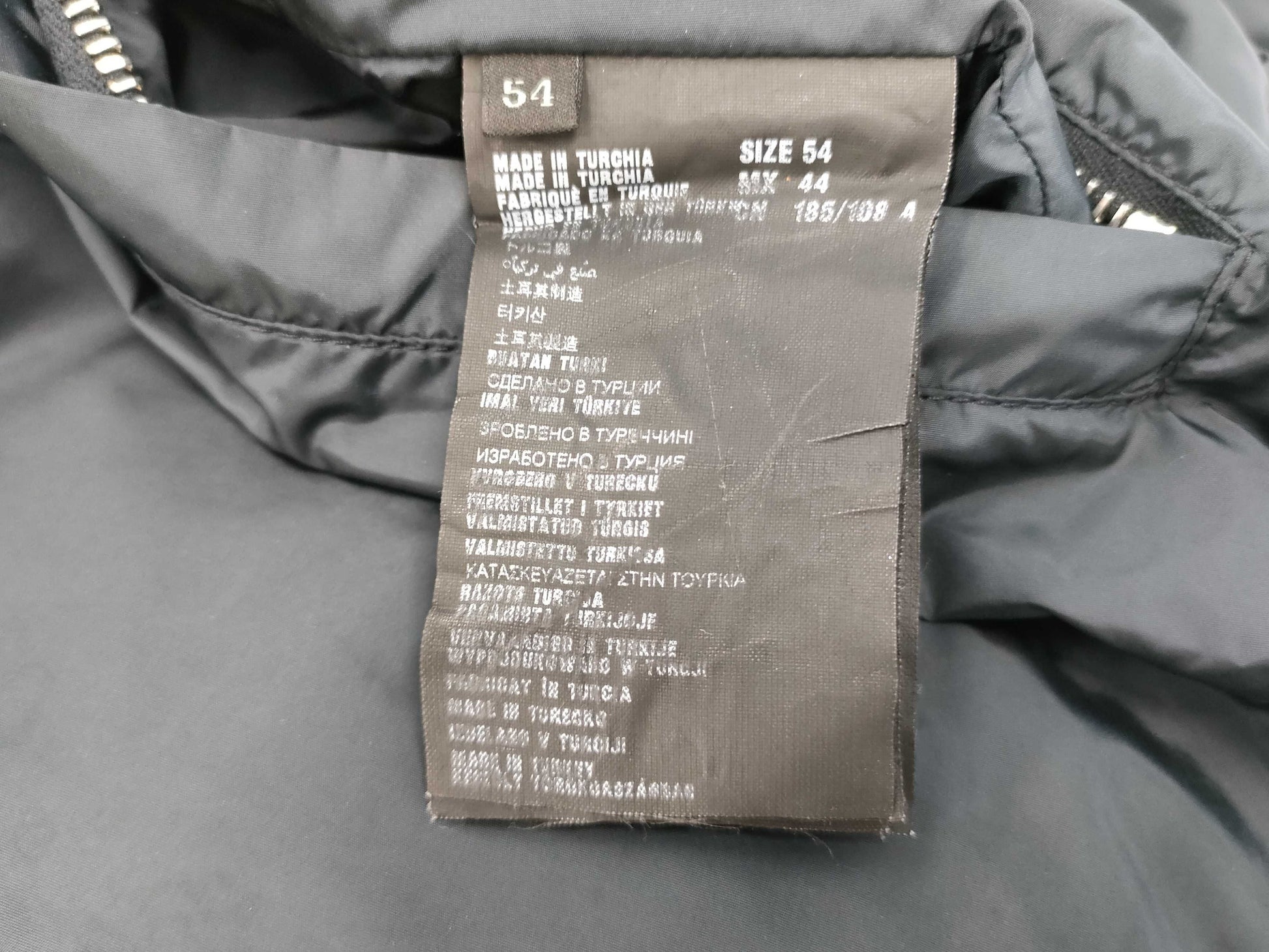 (10462_0248) PRADA PRADA Prada Reversible Jacket Nylon x Leather Size 54 Jacket