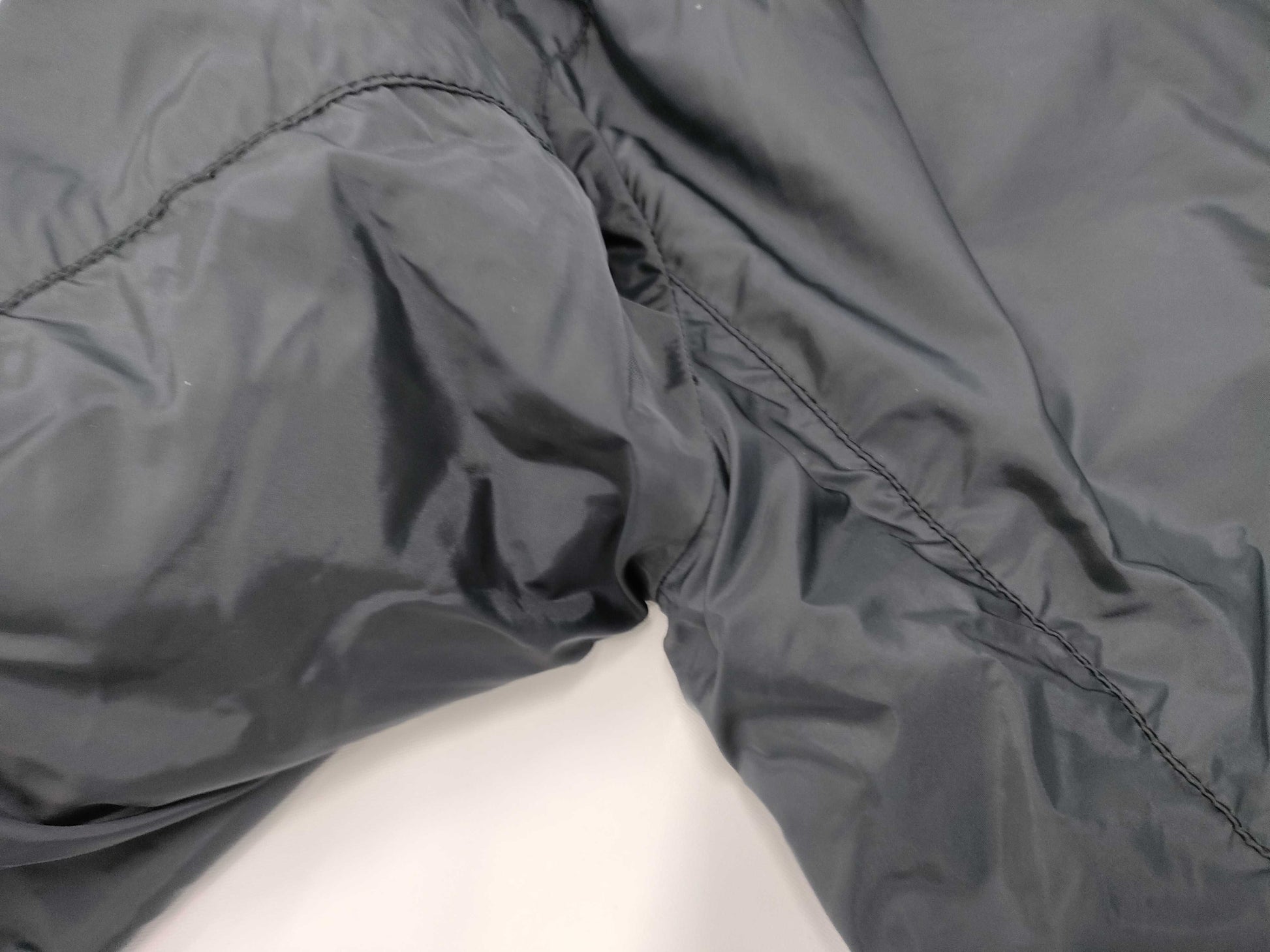 (10462_0248) PRADA PRADA Prada Reversible Jacket Nylon x Leather Size 54 Jacket