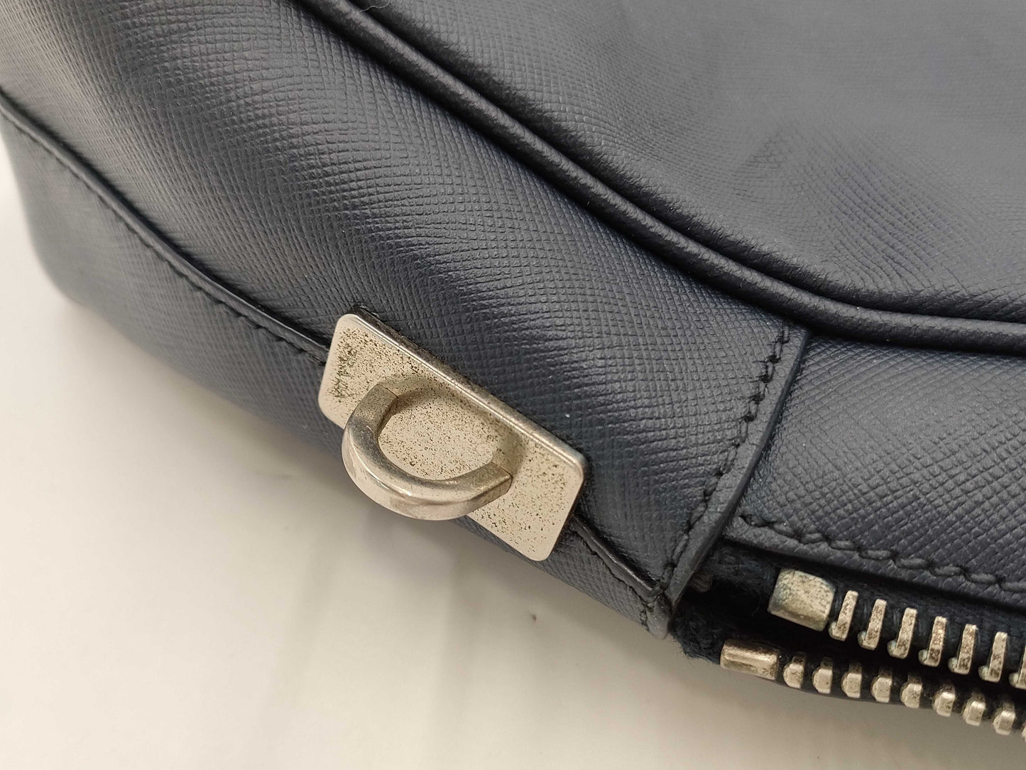 (10460_0243) PRADA Basano Briefcase Business Bag