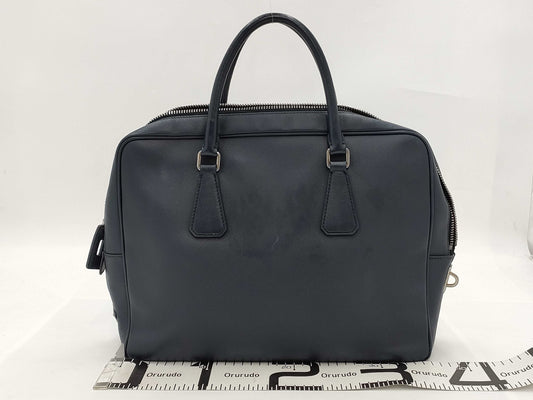 (10460_0243) PRADA Basano Briefcase Business Bag