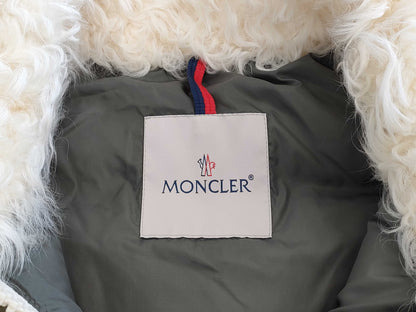 (10462_0243)▼MONCLER Moncler Vest Silver Size 0 Vest