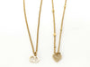 (10461_0346) Dior CLAIR D LUNE Necklace GP Gold Necklace