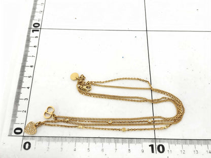 (10461_0346) Dior CLAIR D LUNE Necklace GP Gold Necklace