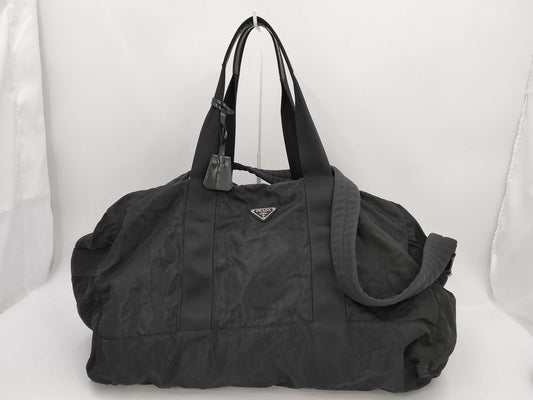 (10460_0237) PRADA PRADA 2WAY Boston Bag with Key Boston Bag