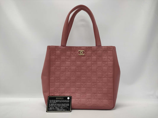 CHANEL Icon Chocolate Bar Pink Bag