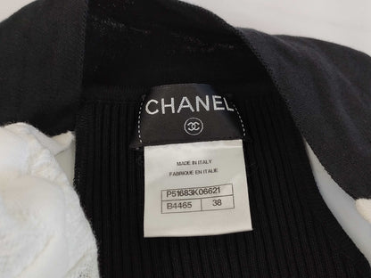 (10462_0130) CHANEL P51683K06621 Sleeveless Dress Tulle Dress 38 Dresses