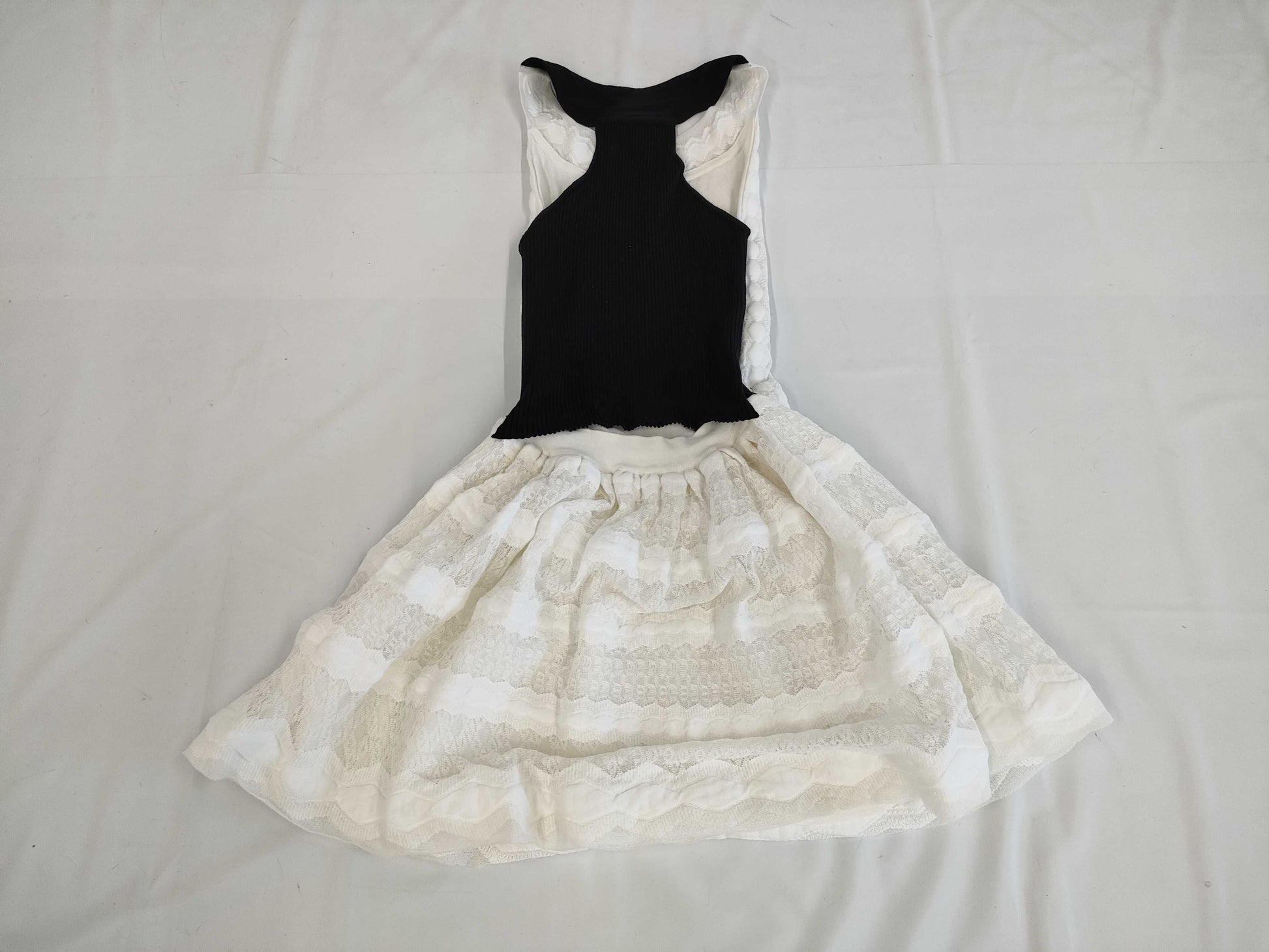 (10462_0130) CHANEL P51683K06621 Sleeveless Dress Tulle Dress 38 Dresses