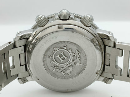 HERMES Clipper Diver CL2.910 2479488 Quartz Black Dial Unoperated Men's Watch