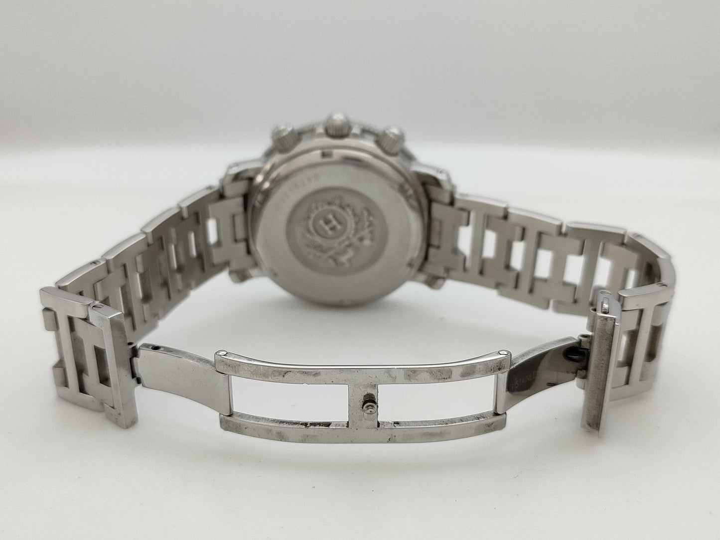 HERMES Clipper Diver CL2.910 2479488 Quartz Black Dial Unoperated Men's Watch