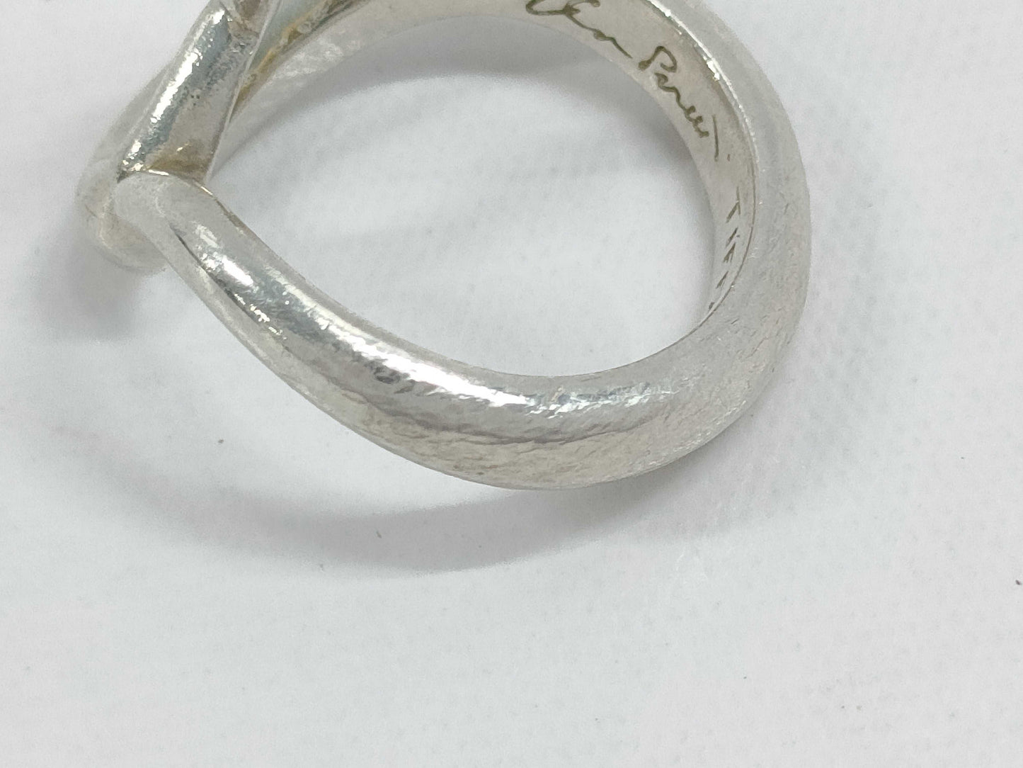 (10461_0213) Tiffany&Co. Tiffany&Co Tiffany&Co Open Heart Ring 4.8g SV925 Ring