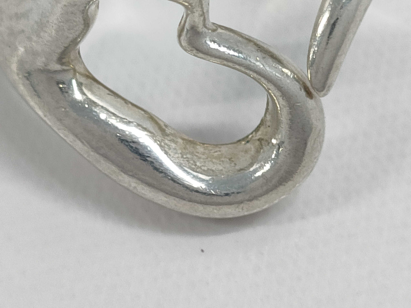 (10461_0213) Tiffany&Co. Tiffany&Co Tiffany&Co Open Heart Ring 4.8g SV925 Ring