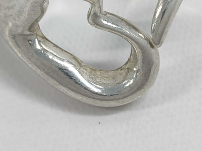 (10461_0213) Tiffany&Co. Tiffany&Co Tiffany&Co Open Heart Ring 4.8g SV925 Ring