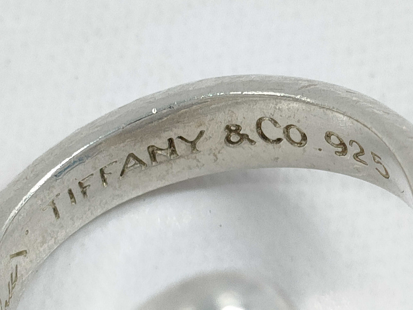 (10461_0213) Tiffany&Co. Tiffany&Co Tiffany&Co Open Heart Ring 4.8g SV925 Ring