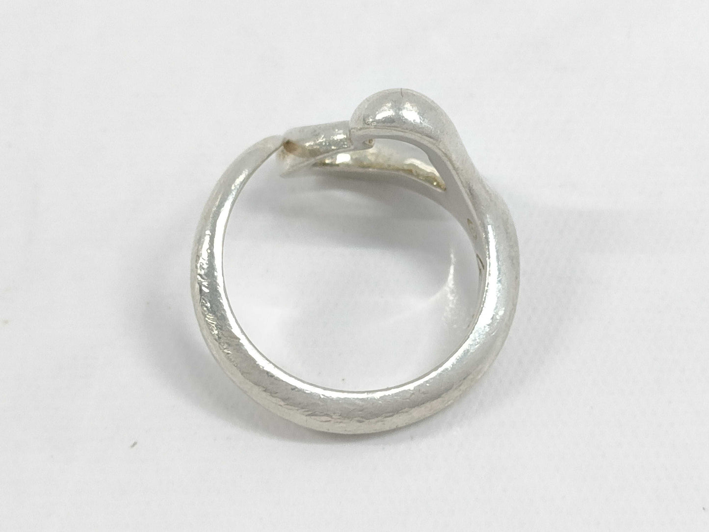 (10461_0213) Tiffany&Co. Tiffany&Co Tiffany&Co Open Heart Ring 4.8g SV925 Ring
