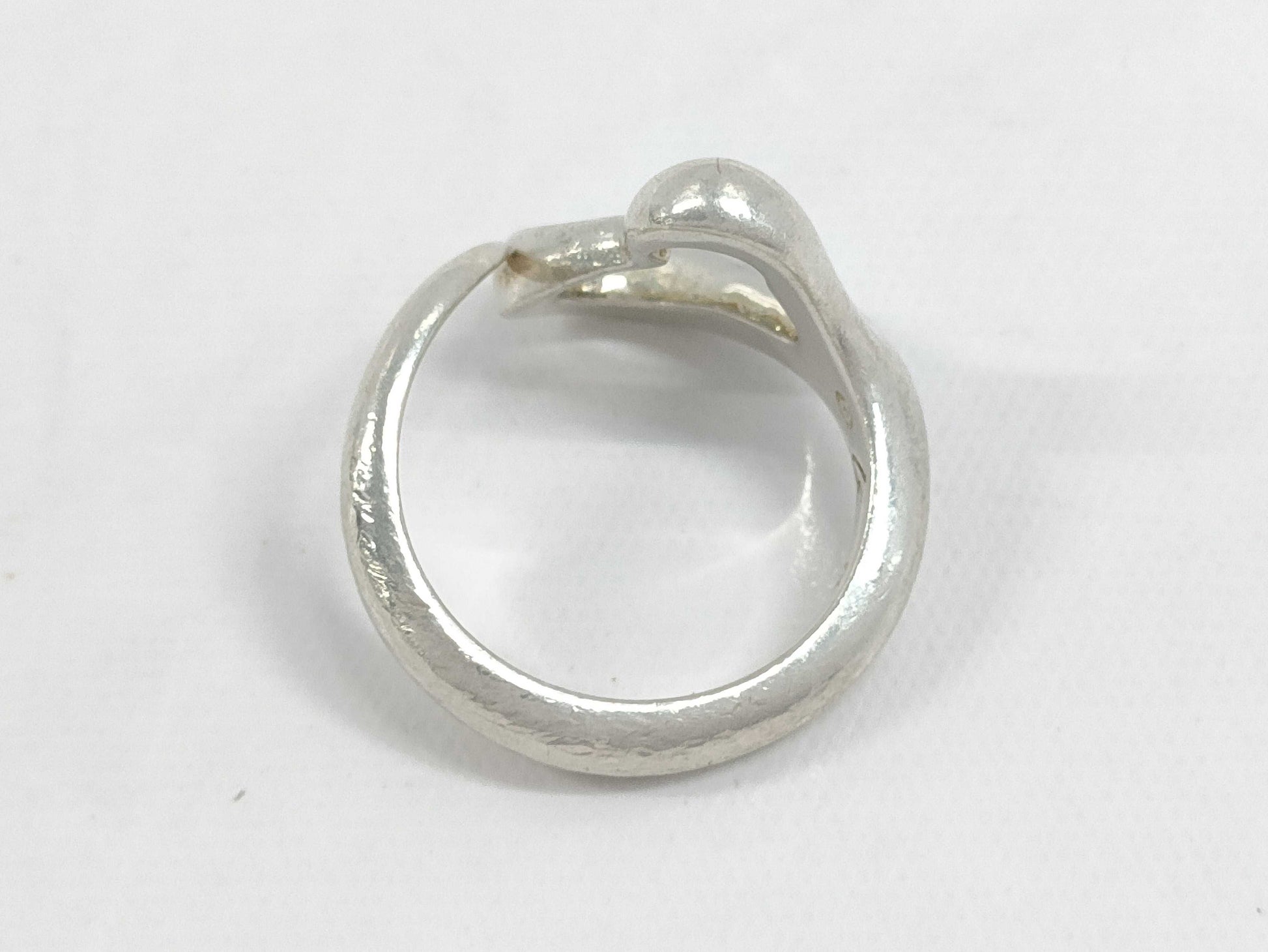 (10461_0213) Tiffany&Co. Tiffany&Co Tiffany&Co Open Heart Ring 4.8g SV925 Ring
