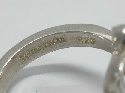 (10461_0201) Tiffany&Co. Tiffany&Co Tiffany Rubbing Heart Ring 3.4g SV925 Ring